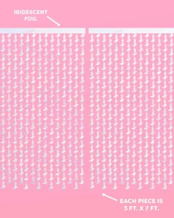 Outlet xo, Fetti Iridescent Cowgirl Boot Curtain Backdrop