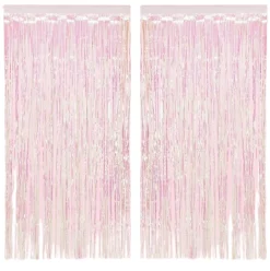 Best xo, Fetti Iridescent Fringe Curtain Backdrop