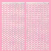 Discount xo, Fetti Iridescent Silver Heart Curtain Backdrop