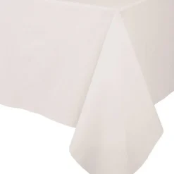 Sale Caspari Ivory Paper Linen Like Table Cover