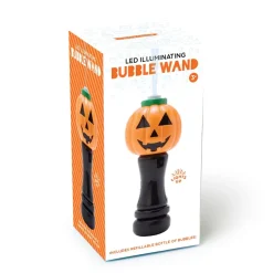 Clearance Two's Company Jack-O-Lantern Illuminating Bubble Wand