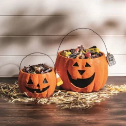 Outlet Mud Pie Jack-O-Lantern Treat Bucket Set