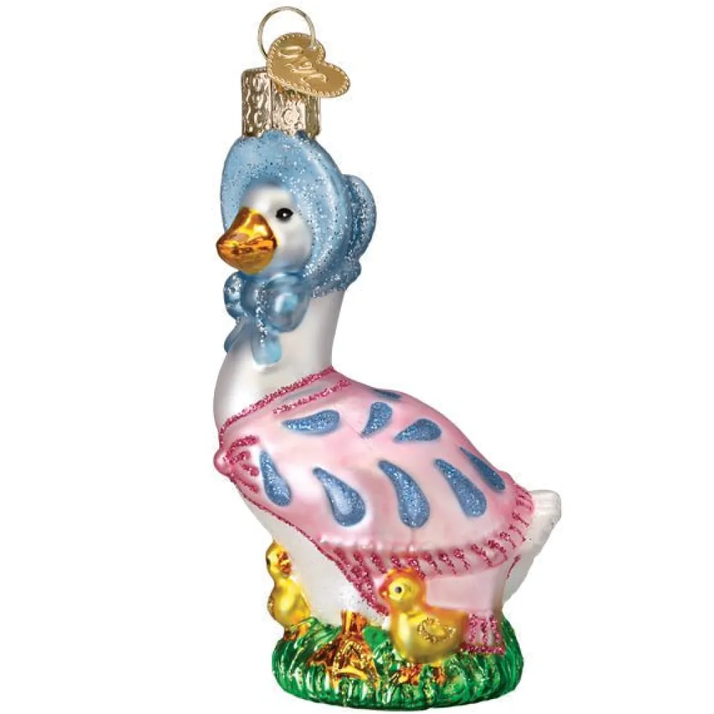 Outlet Old World Christmas Jemima Puddle-Duck Ornament