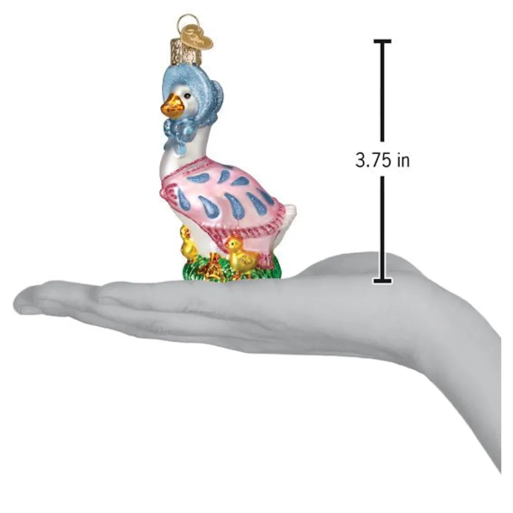 Outlet Old World Christmas Jemima Puddle-Duck Ornament