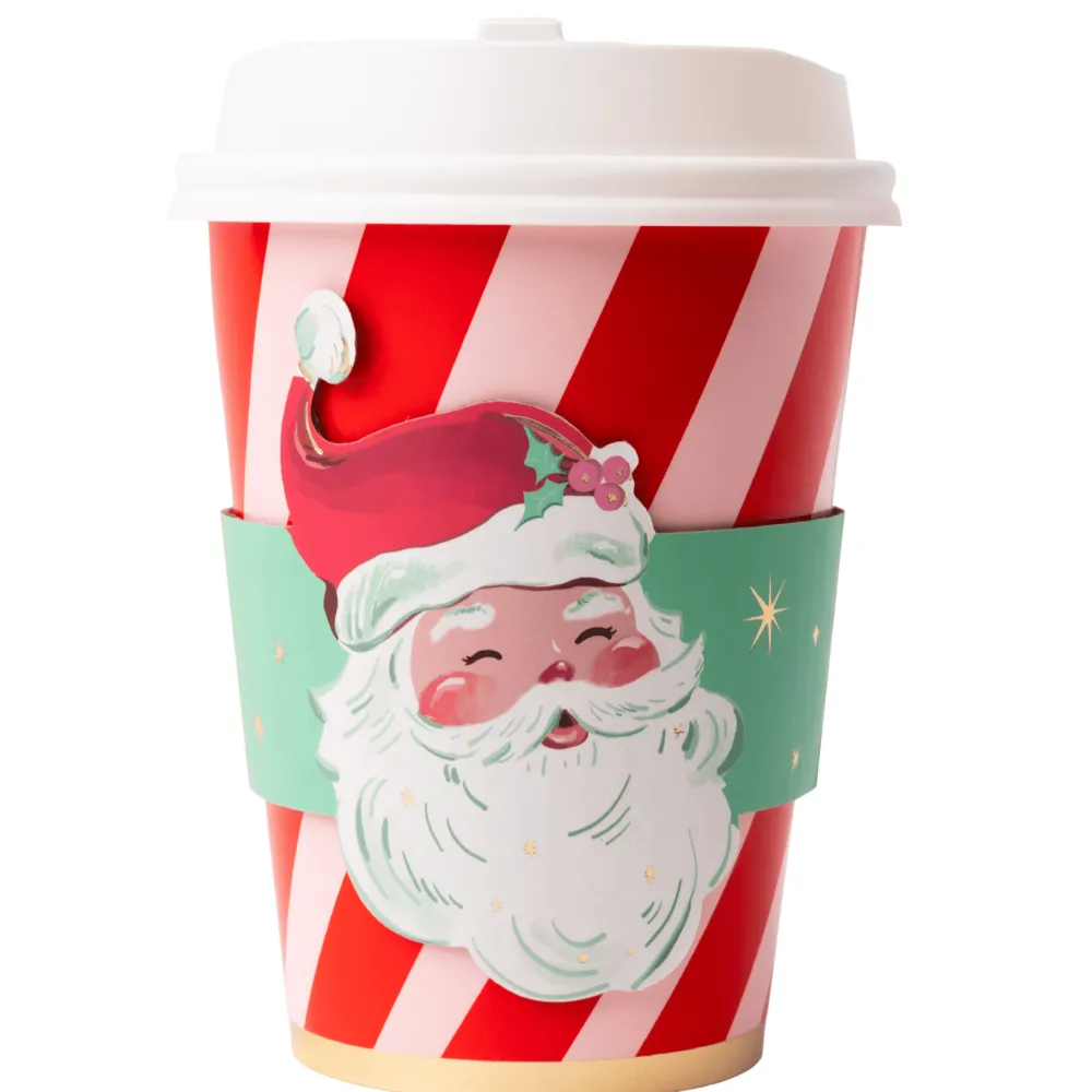 Clearance Bonjour Fete Jolly Santa Hot Cups