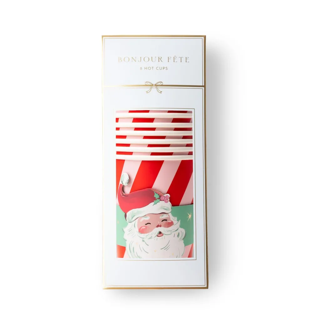 Clearance Bonjour Fete Jolly Santa Hot Cups