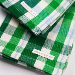 Archive New York Josefina Plaid Dinner Napkins Set
