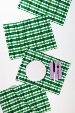 Online Archive New York Josefina Plaid Placemat Set