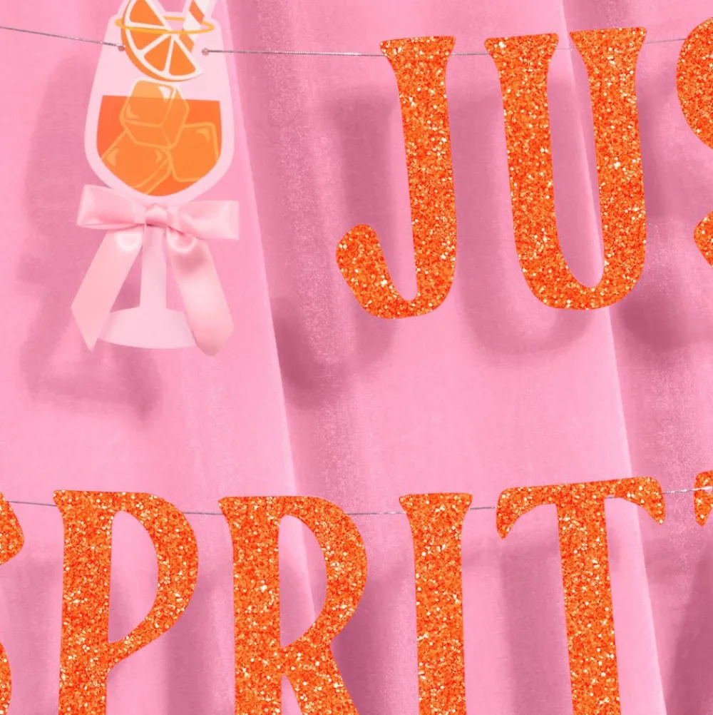 Hot xo, Fetti Just a Spritz Older Birthday Banner