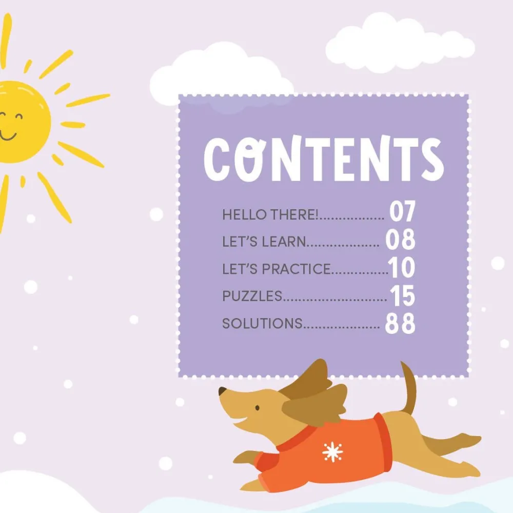 Clearance Schiffer Publishing KindKids Let It Snow Crossword Puzzles for Kids