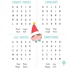 Hot Schiffer Publishing KindKids Winter Magic Word Search for Kids