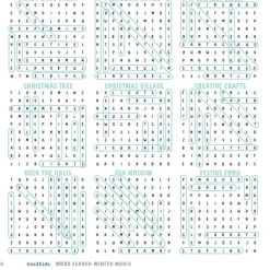 Hot Schiffer Publishing KindKids Winter Magic Word Search for Kids