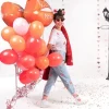Online Party Deco Kiss Me Lips Balloon