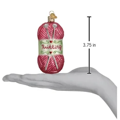Online Old World Christmas Knitting Yarn Ornament