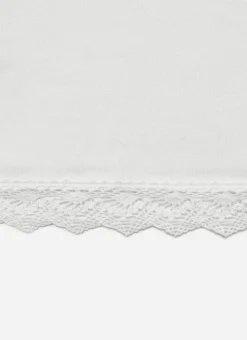 Discount Heather Taylor Home Lace White Tablecloth