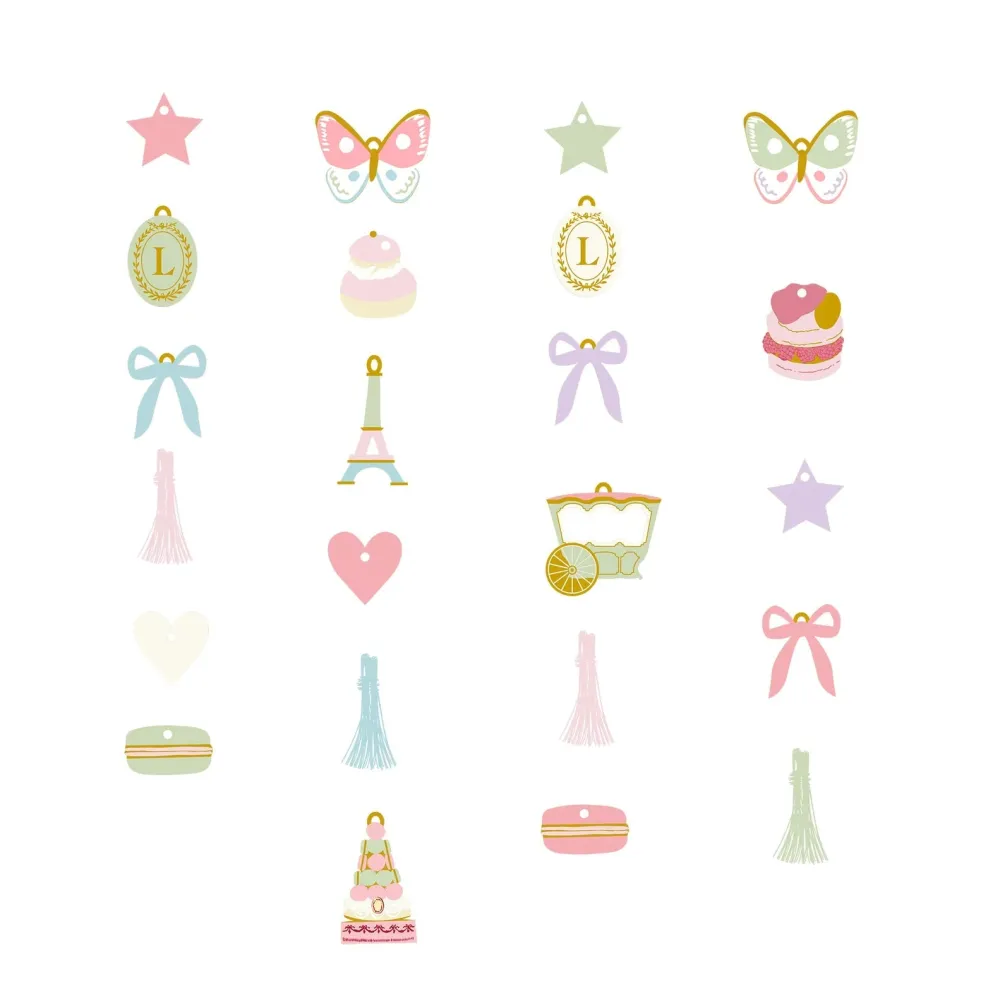 Outlet Meri Meri Ladurée Charm Bracelet Advent Calendar