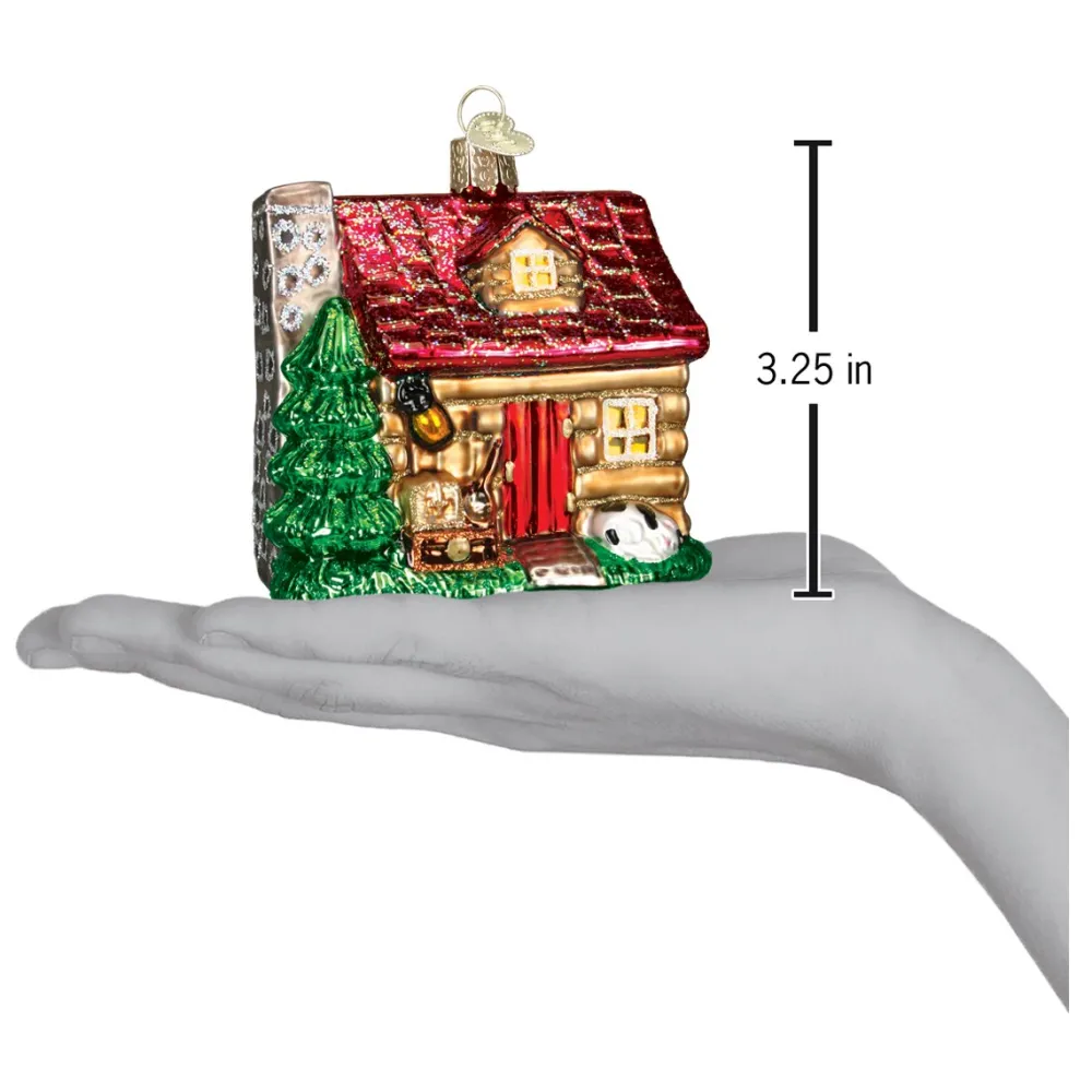 Best Old World Christmas Lake Cabin Ornament