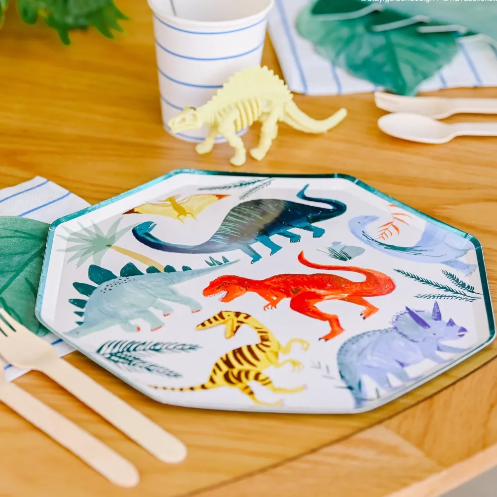 Best Meri Meri Large Dinosaur Plates