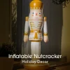 New Funboy Large Inflatable Gold & White Nutcracker