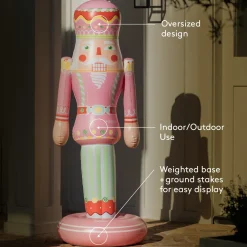 Outlet Funboy Large Inflatable Pink Nutcracker