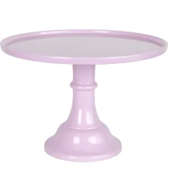 Sale Joyeux Company Large Lilac Purple Melamine Cake Stand