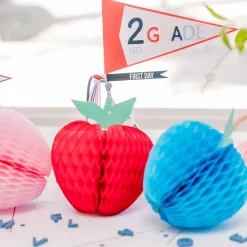 Clearance Devra Party Lavender Honeycomb Apple Decoration