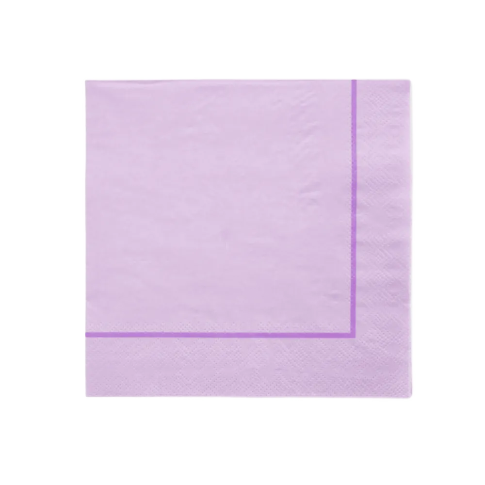 Best Bonjour Fete Le Lilac Premium Large Napkins