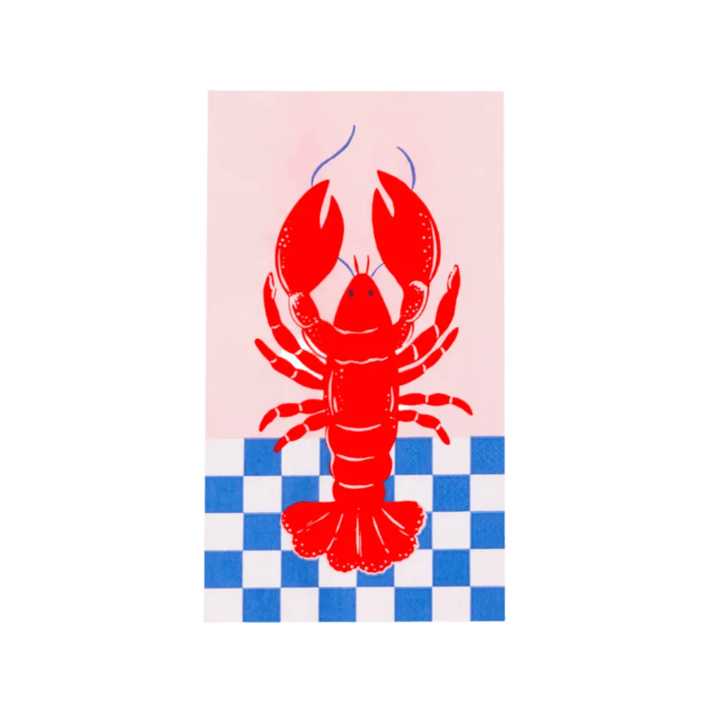 Best Bonjour Fete Le Lobster Guest Towels