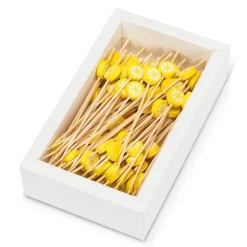Hot Abbott Lemon Food & Cocktail Picks