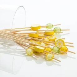 Hot Abbott Lemon Food & Cocktail Picks
