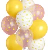 Best xo, Fetti Lemon Printed Latex Balloon Set