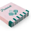 Online Bonjour Fete Le Pickleball Cocktail Napkins
