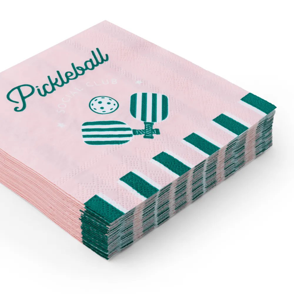 Online Bonjour Fete Le Pickleball Cocktail Napkins