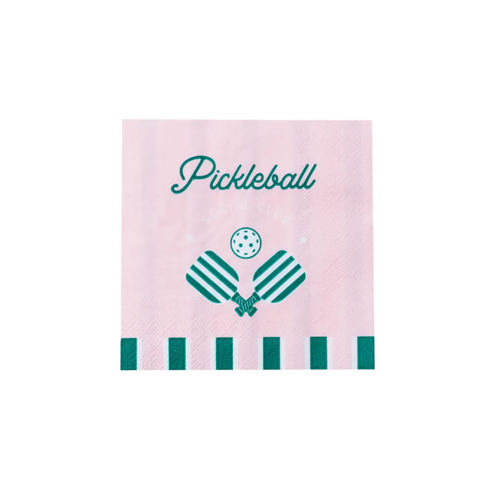 Online Bonjour Fete Le Pickleball Cocktail Napkins