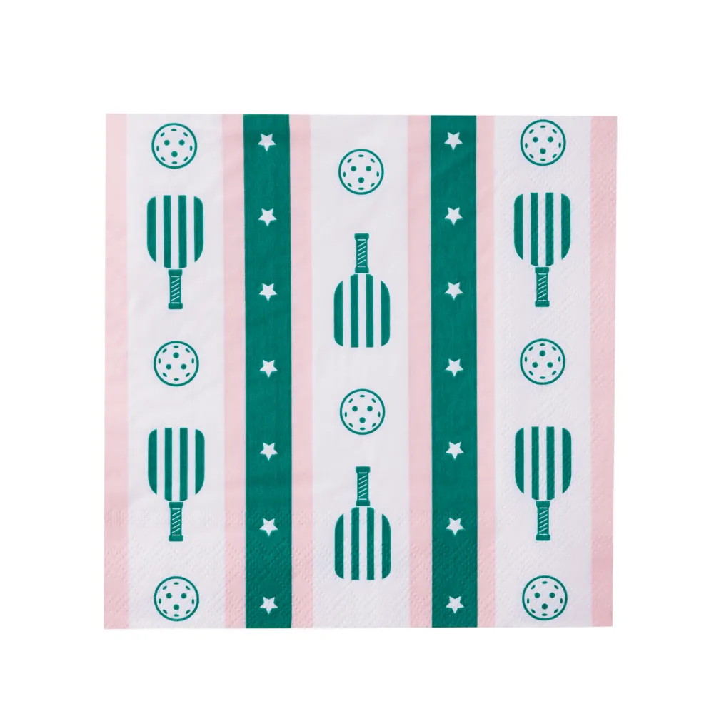 Sale Bonjour Fete Le Pickleball Large Napkins
