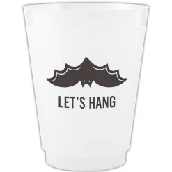 Slant Collections by Creative Brands Let's Hang Frosted Party Cups