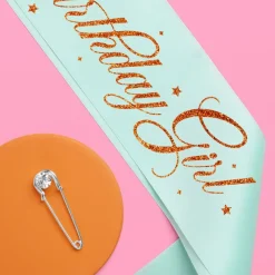 Hot xo, Fetti Life of a Birthday Girl Party Sash