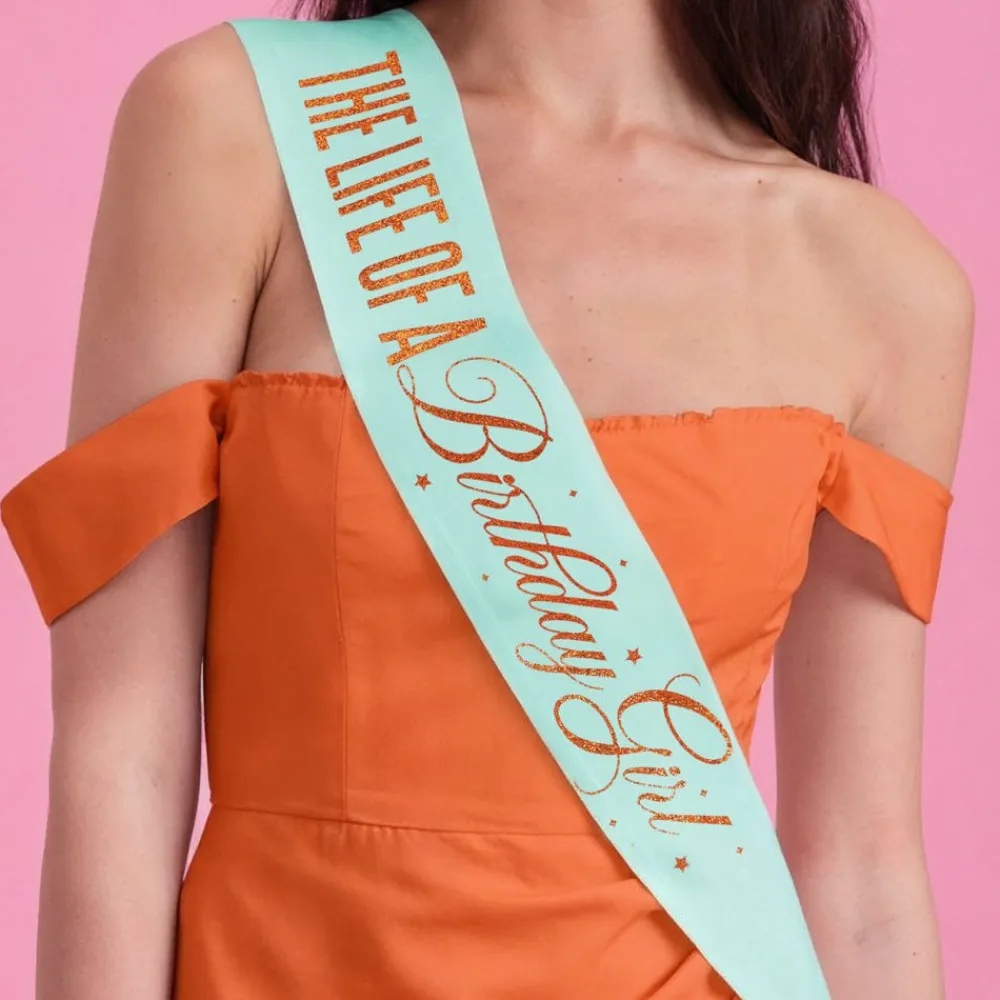 Hot xo, Fetti Life of a Birthday Girl Party Sash