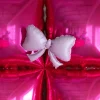Hot Burst Party Co Lilac Bow Foil Balloon