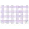 Sale Cami Monet Lilac Gingham Paper Placemats