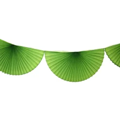 Best Devra Party Lime Green Bunting Fan Garland
