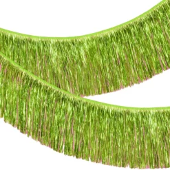 Discount xo, Fetti Lime Green Fringe Banner