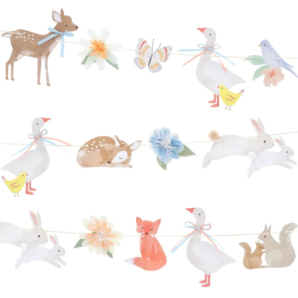 Sale Meri Meri Little Animals Garland Set