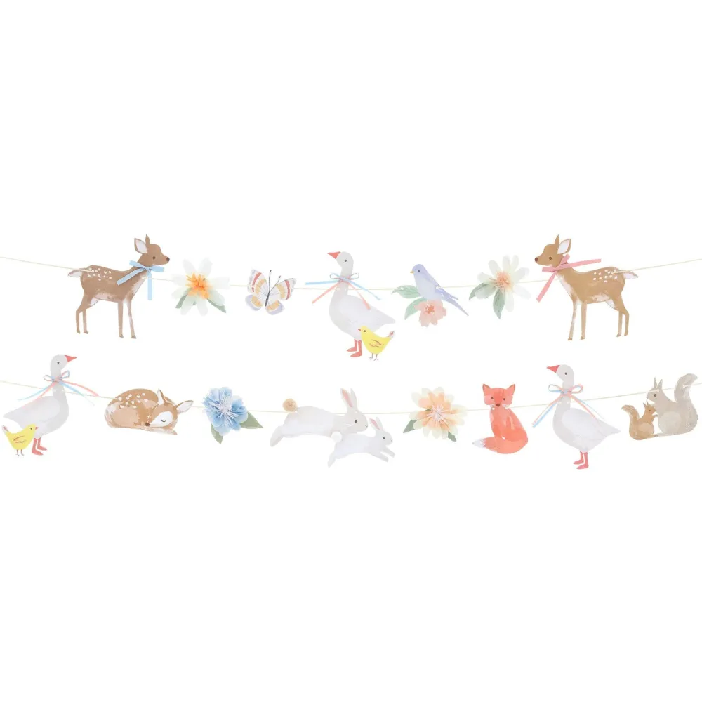 Sale Meri Meri Little Animals Garland Set