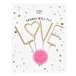 Clearance TOPS Malibu Love Sparkler Card