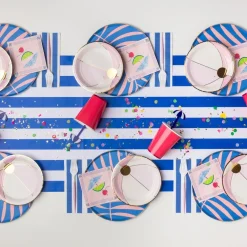 Sale Bonjour Fete Luau Palm Large Plates