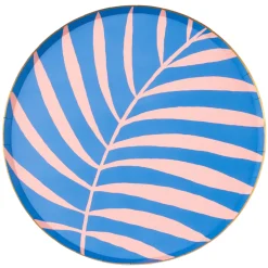Sale Bonjour Fete Luau Palm Large Plates