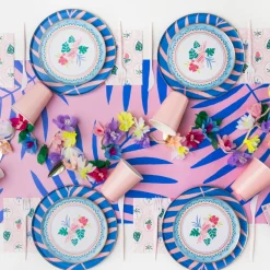 New Bonjour Fete Luau Tropical Icon Large Napkins