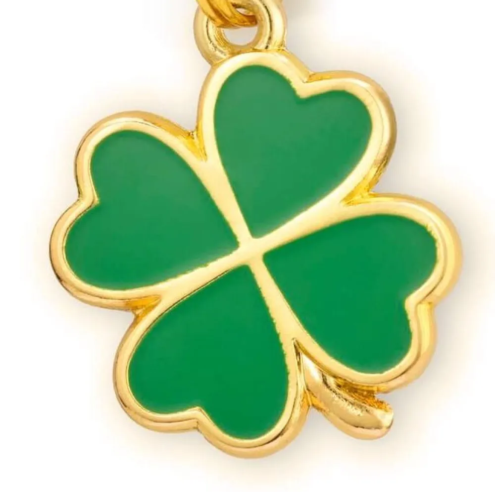 Discount The Foggy Dog Lucky Clover Collar Charm