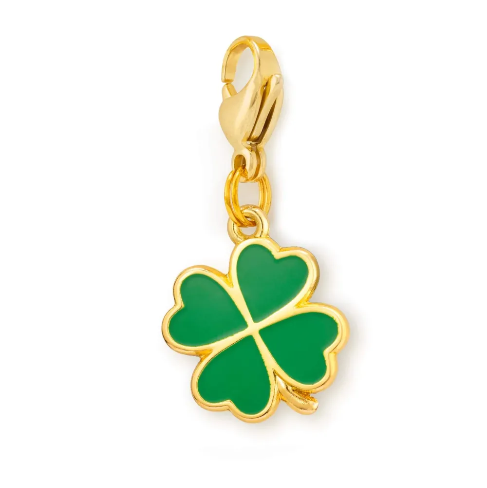 Discount The Foggy Dog Lucky Clover Collar Charm